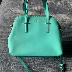 Teal Kate Spade crossbody bag